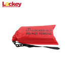 China Security Durable Fabric Red Crane Controller Lockout Bag Safety