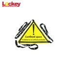 Yellow Electrical Lockout Devices Manhole Lockout Bag With 5 Meters Cable Lockout
