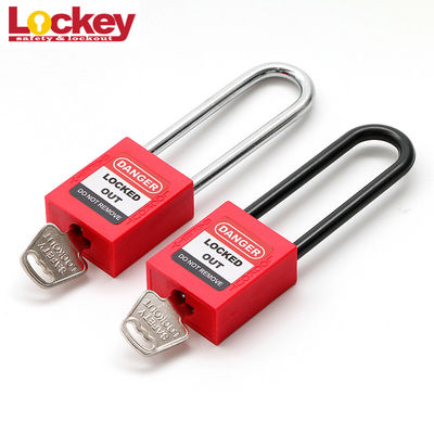 Lockey OEM Safety Padlock Lockout 76mm Long Shackle Licht Gewicht