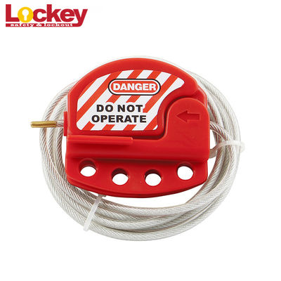 Beveiliging verstelbare kabel vergrendeling, staal 6mm Master Lock kabel vergrendeling