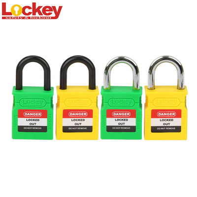 Lockey staal korte boeien 25mm veiligheid Loto hangslot